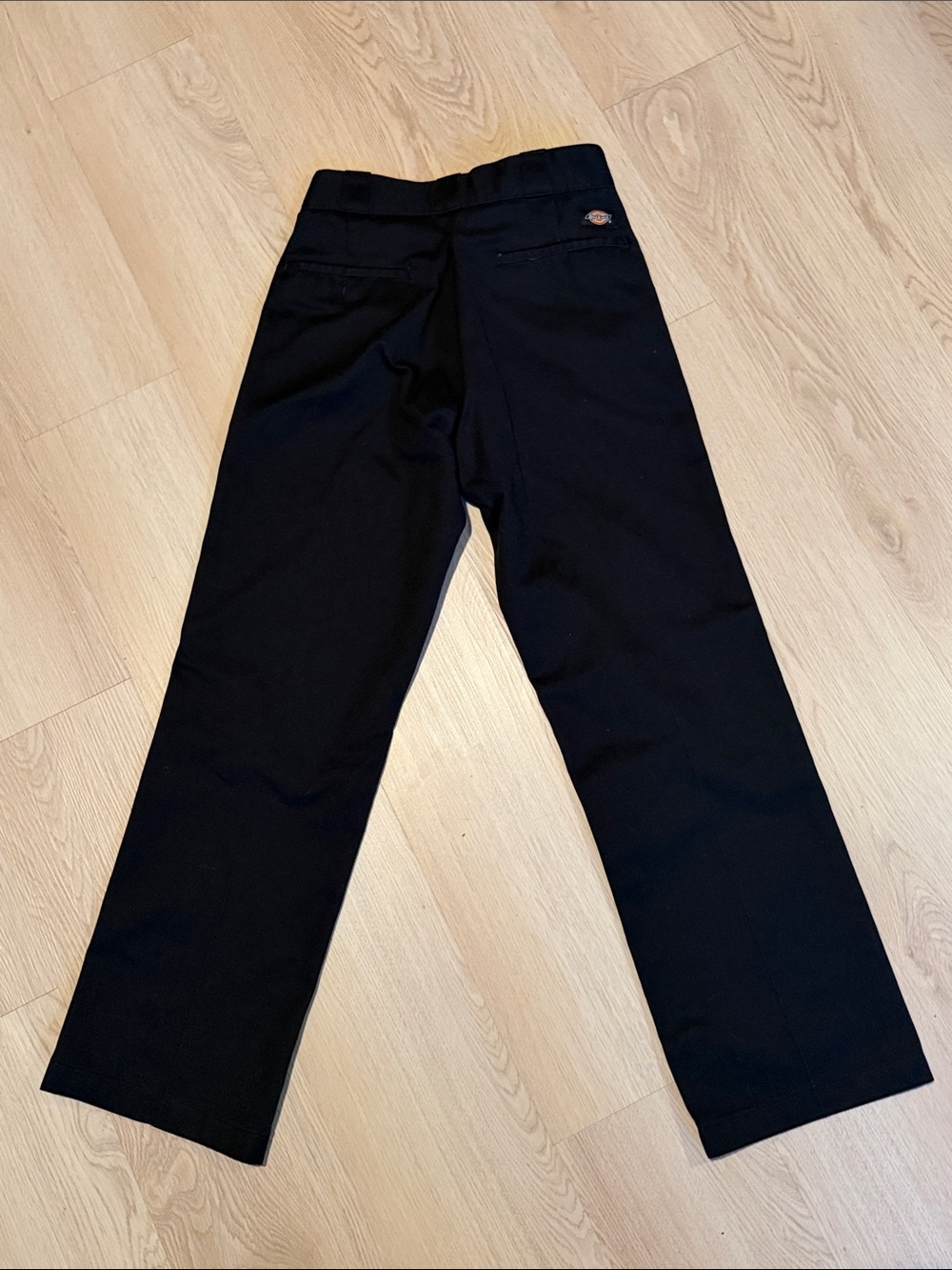 Dickies Men’s Black Straight-Leg